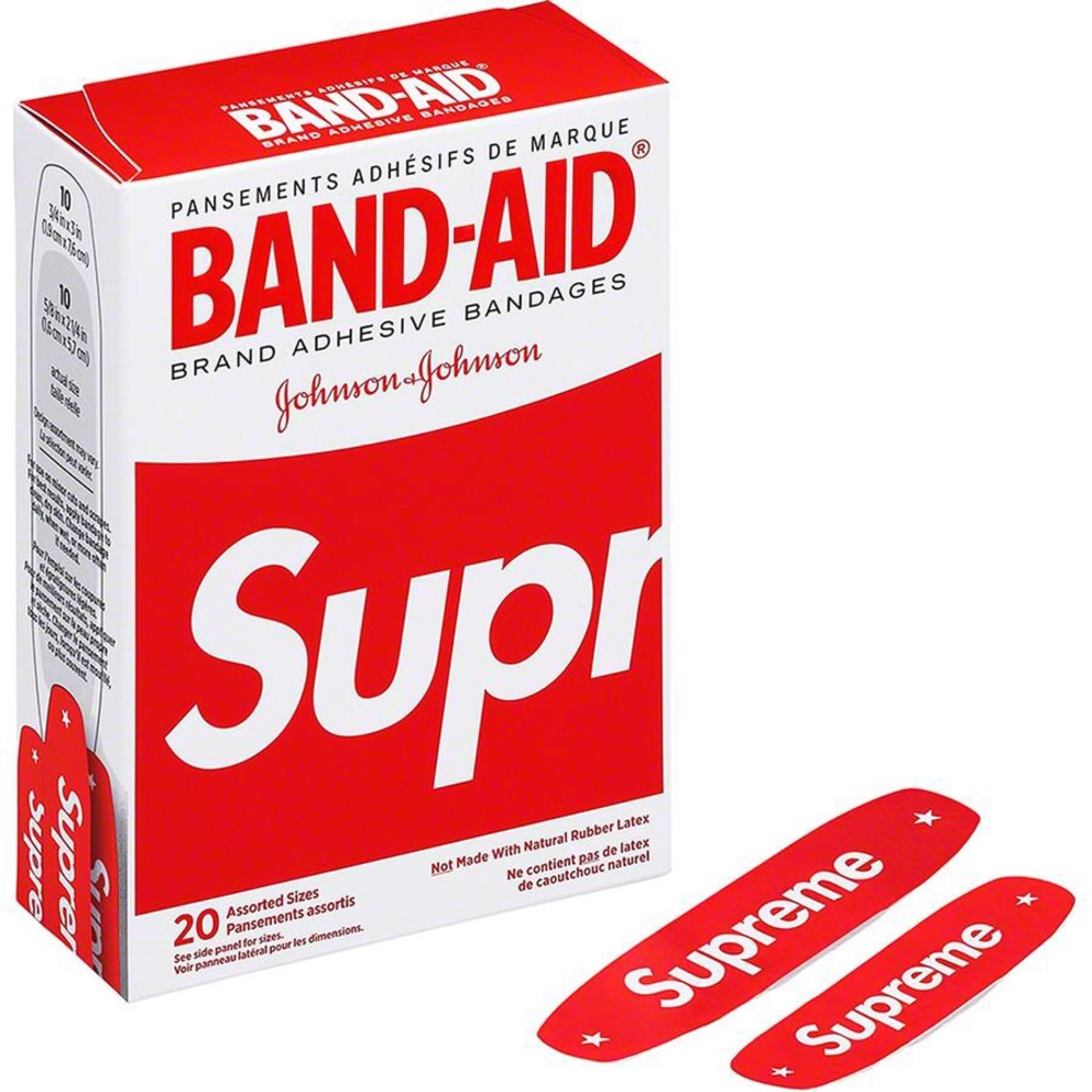 Supreme x Johnson Johnson Single Band aid 3/4x3 in